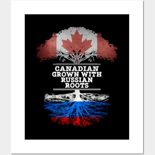 Canadian Grown With Russian Roots - Gift for Russian With Roots From Russia Posters and Art